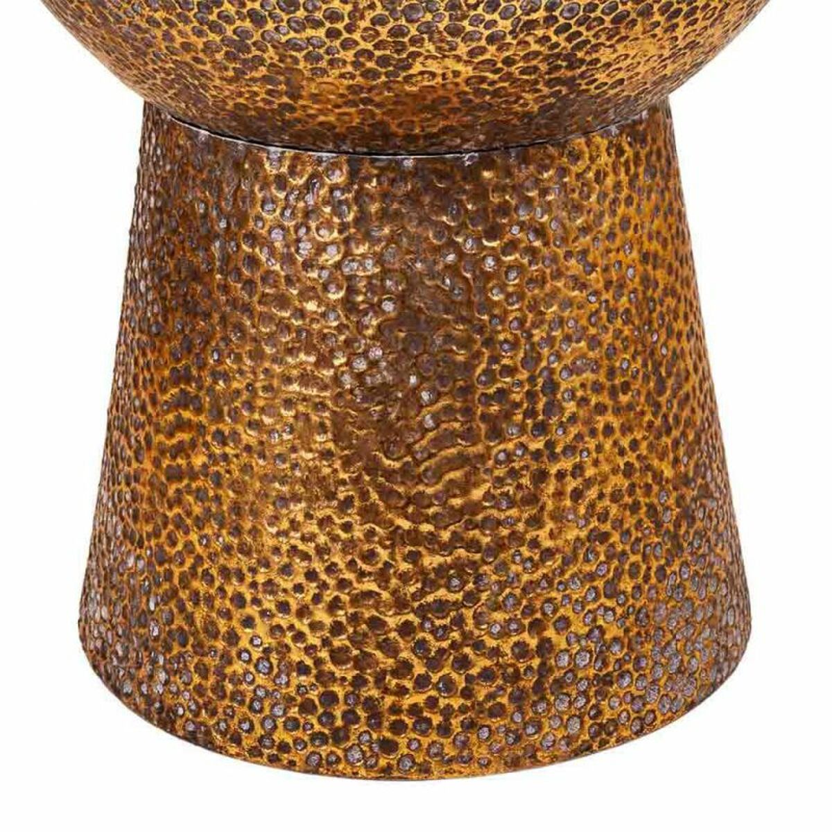 Sittpall Alexandra House Living Gyllene Järn 35 x 44 x 35 cm - 4