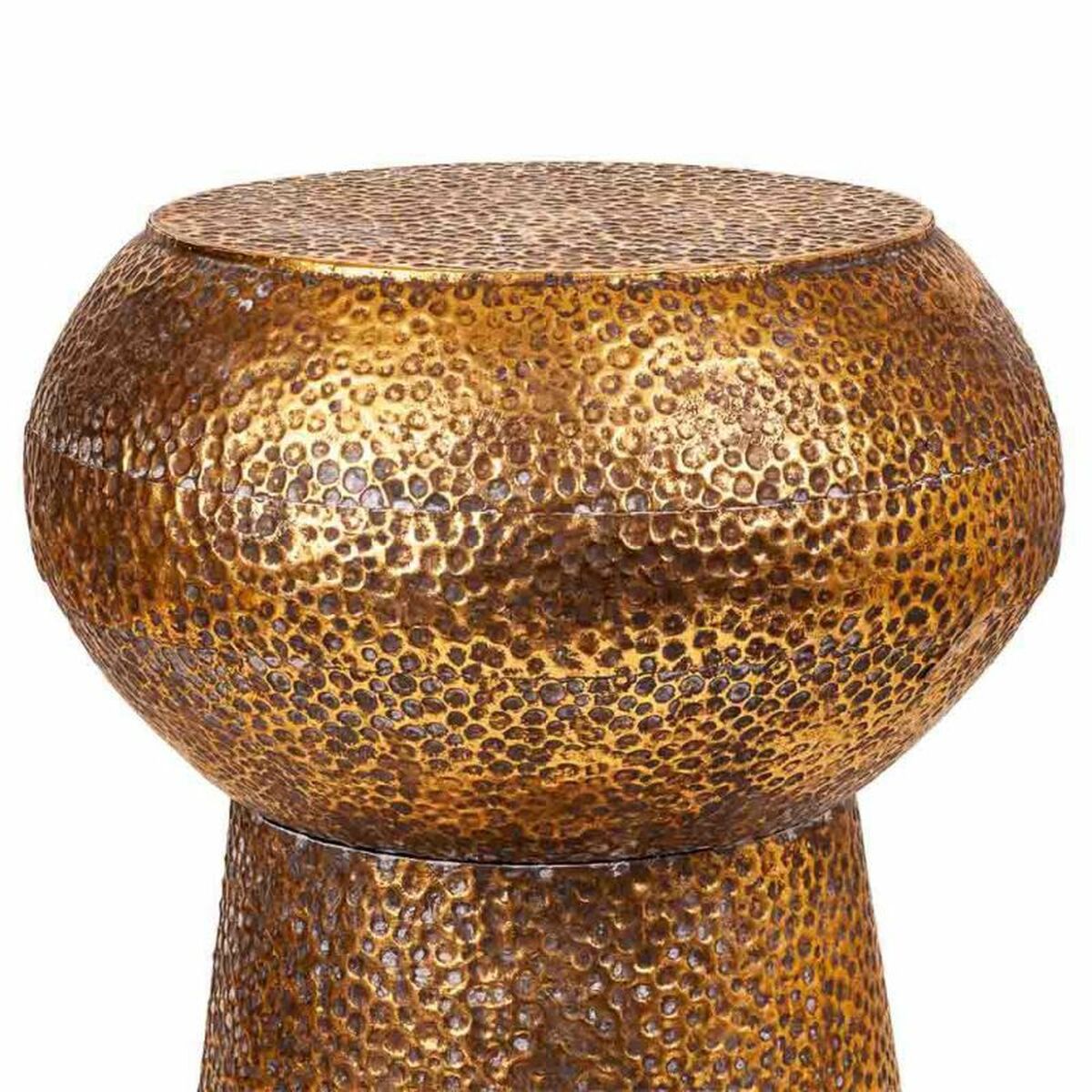 Sittpall Alexandra House Living Gyllene Järn 35 x 44 x 35 cm - 3