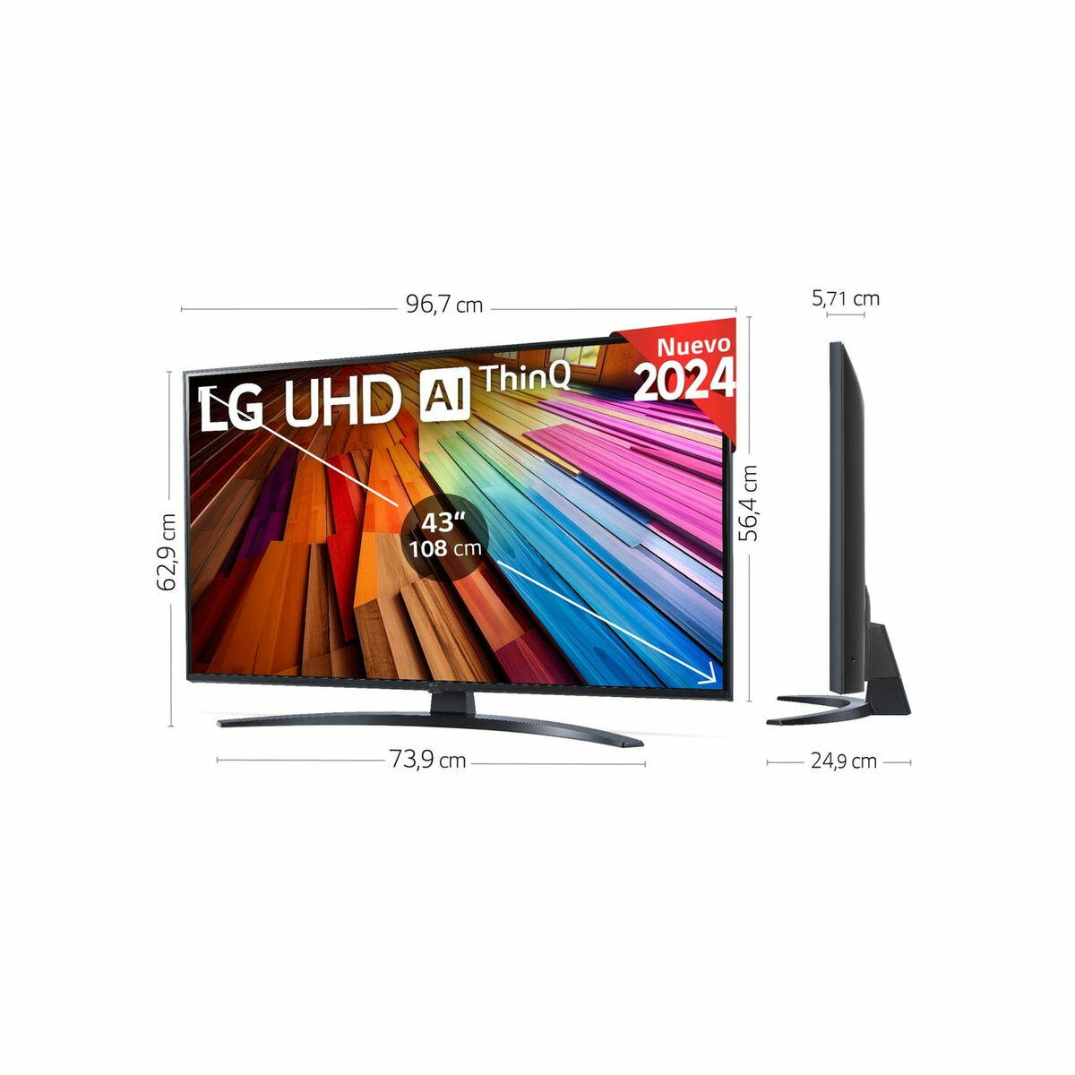 Smart TV LG 75UT81006LA.AEU 4K Ultra HD 75" - 2