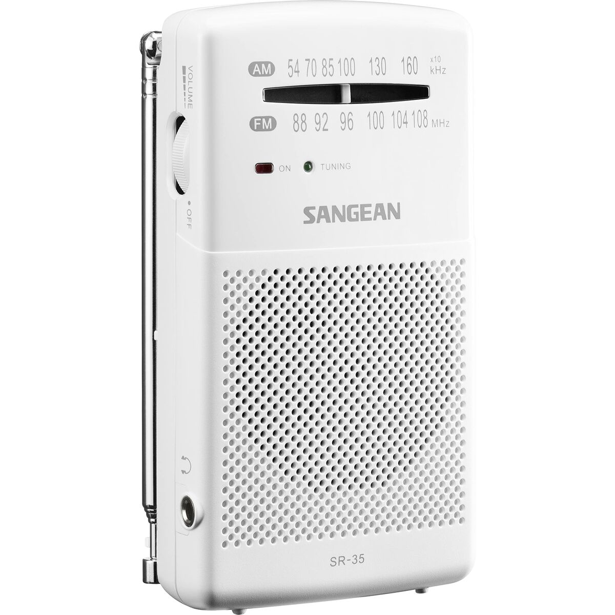 Radio Sangean SR35W BLANCO Vit - 2