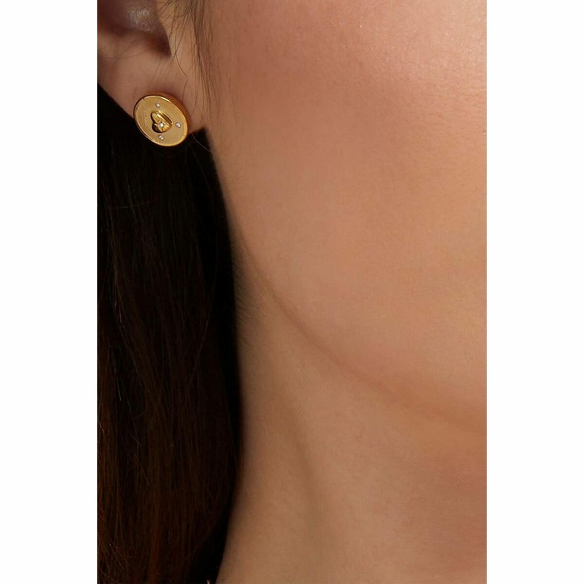 Dam örhängen Guess JUBE01446JWYGT-U 1 cm - 3