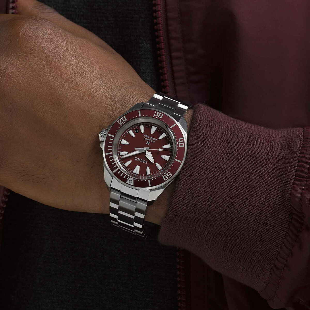 Herrklocka Seiko SRPL11K1 - 5