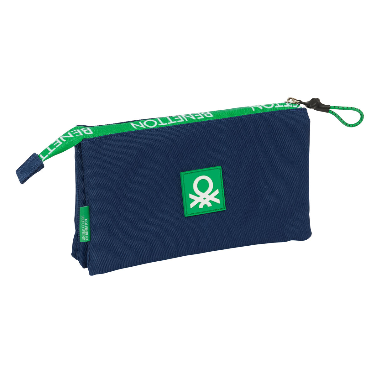 Bag Benetton Green Marinblå 22 x 12 x 3 cm - 2