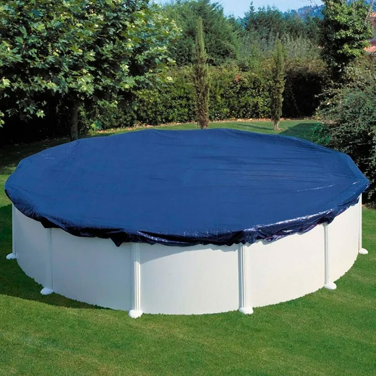 Pool Cover Gre Svart