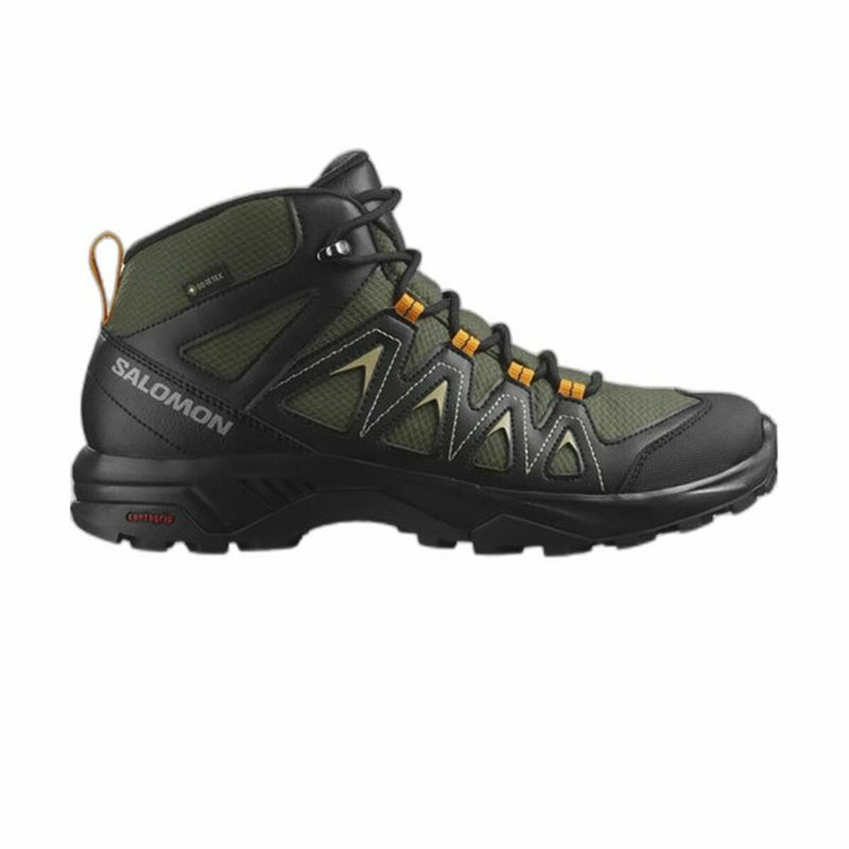 Vandring stövlar Salomon X Braze Mid Gore-Tex Män Grön