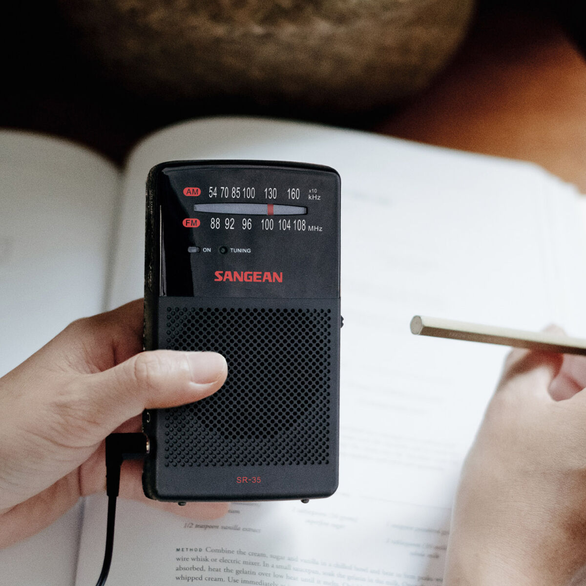 Radio Sangean SR35B NEGRO Svart - 4