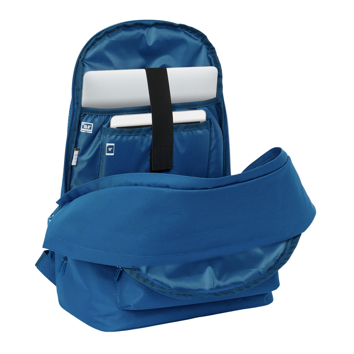 Laptopryggsäck Real Madrid C.F. Blå 31 x 44 x 18 cm - 3