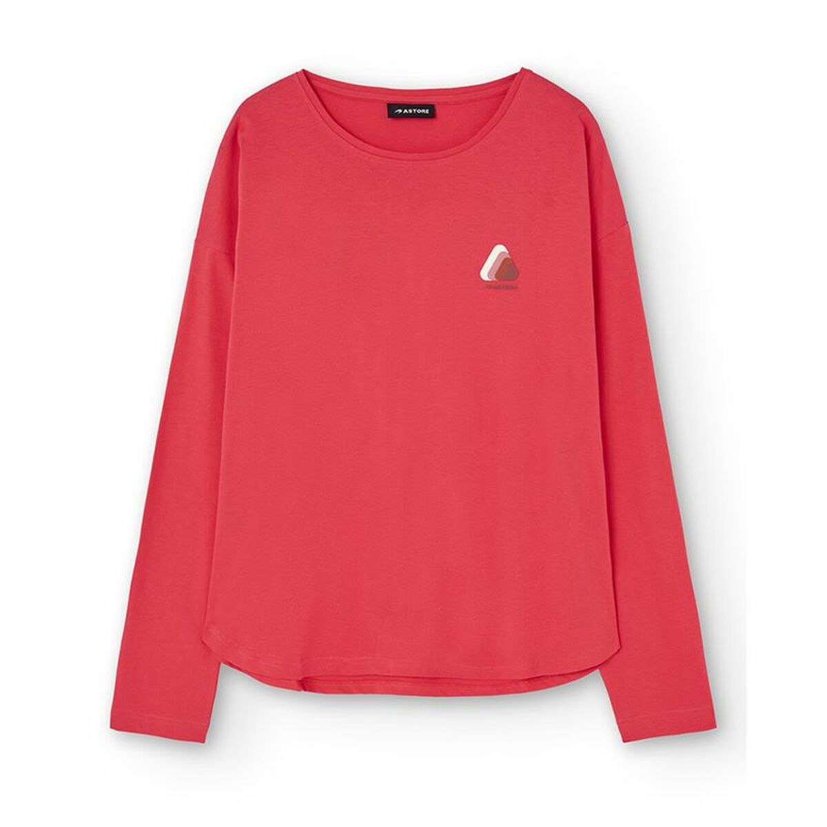T-shirt med lång ärm Dam Astore Lung Rosa