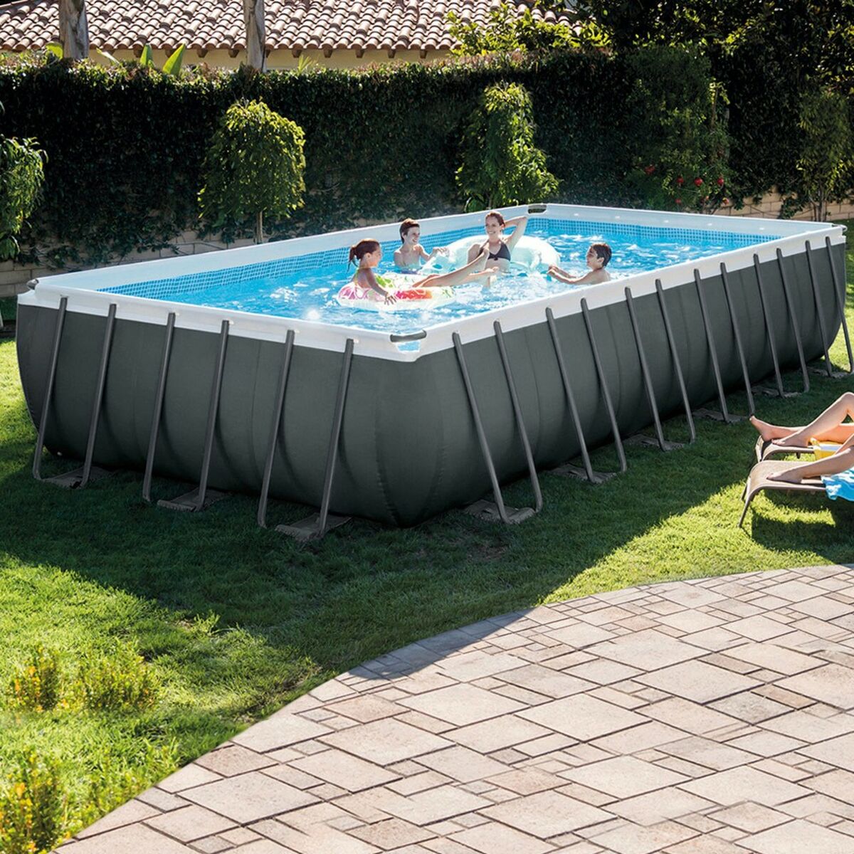 flyttbar pool Intex 732 x 132 x 366 cm - 9