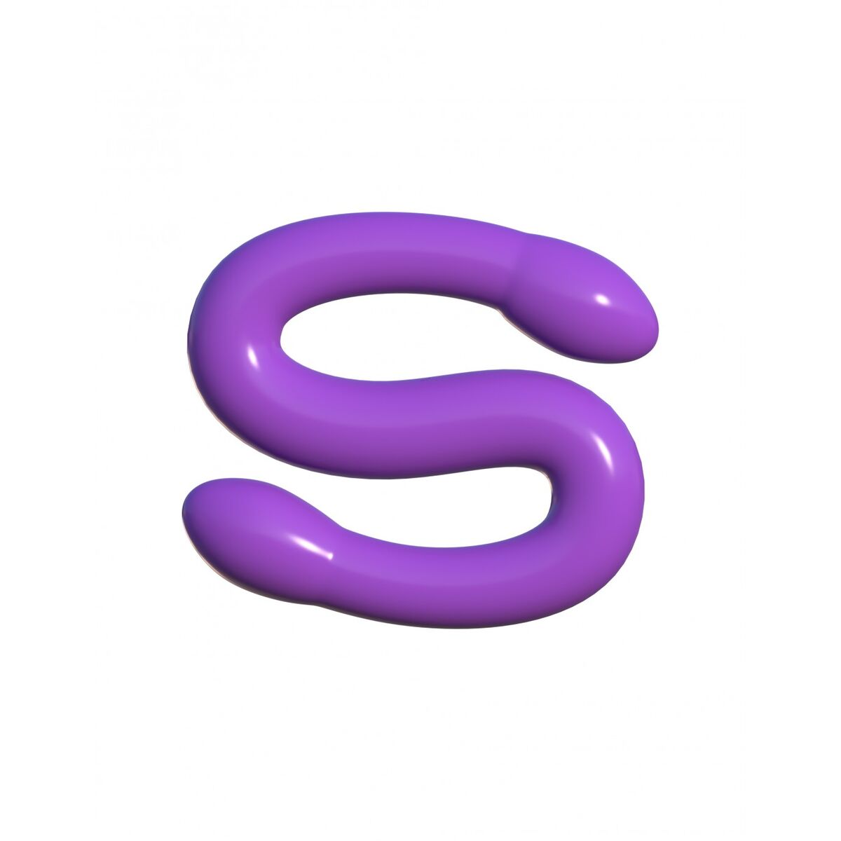 Smekningsapparat Double Penetration Pipedream WHAMMY  Purpur - 3