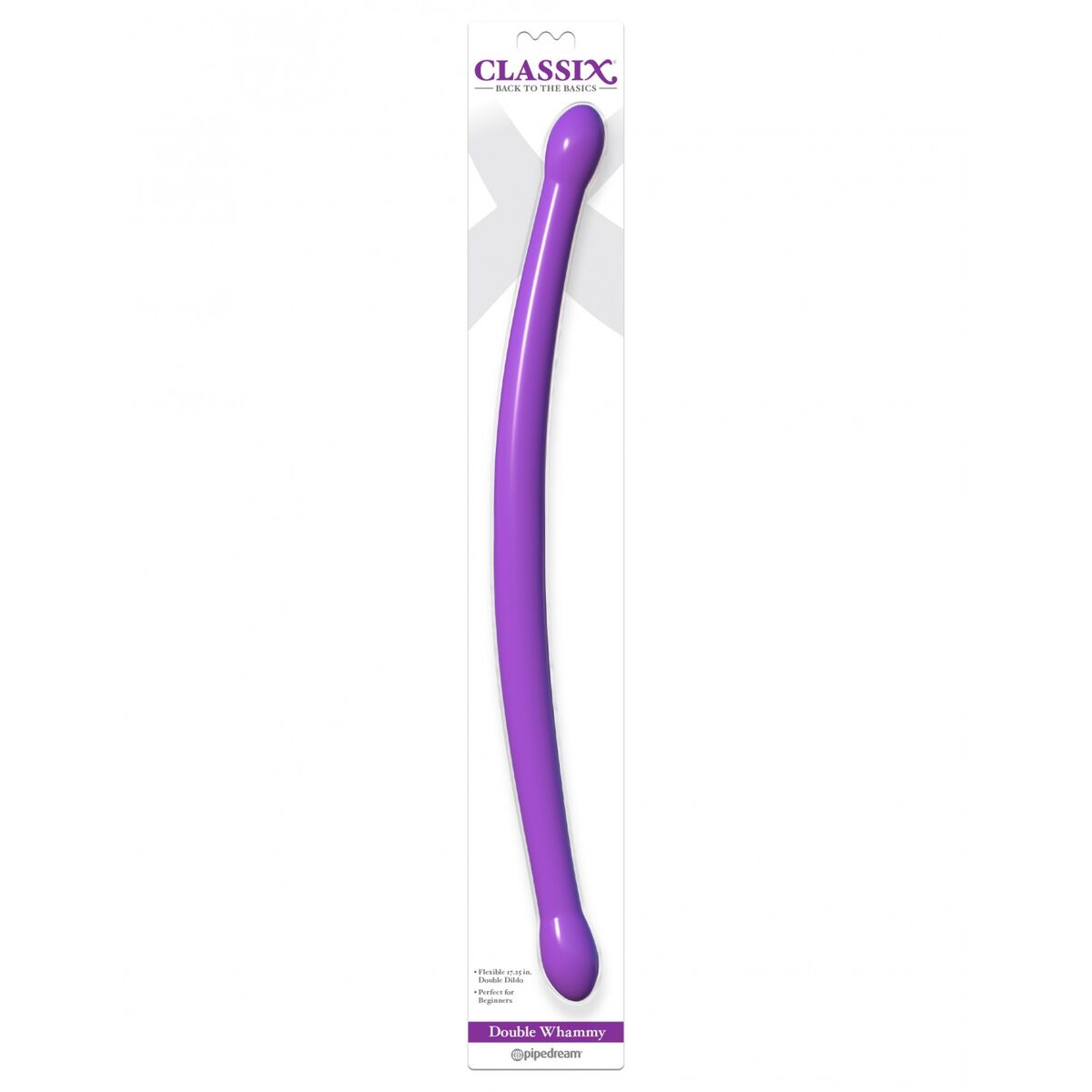 Smekningsapparat Double Penetration Pipedream WHAMMY  Purpur - 2