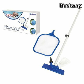 Bestway Pool Underhållsset Stav 167 cm Trädgård 58013