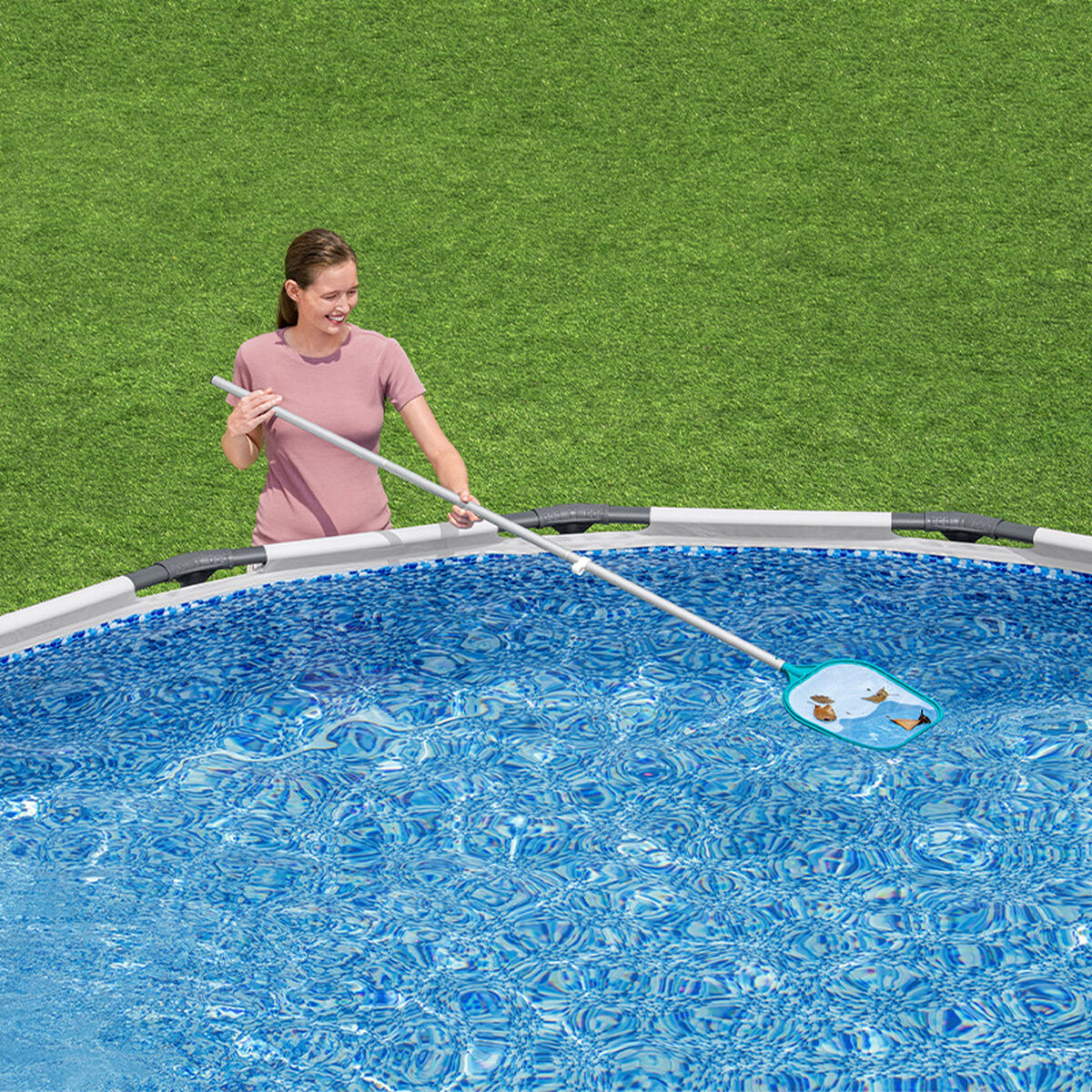 Bestway Pool Underhållsset Stav 167 cm Trädgård 58013 - 2