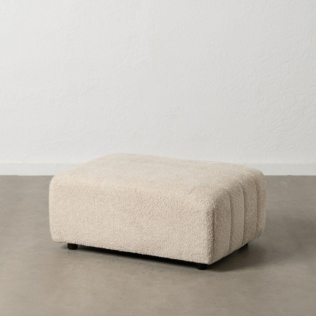 Puff Beige Järn 60 x 86 x 37 cm - 2