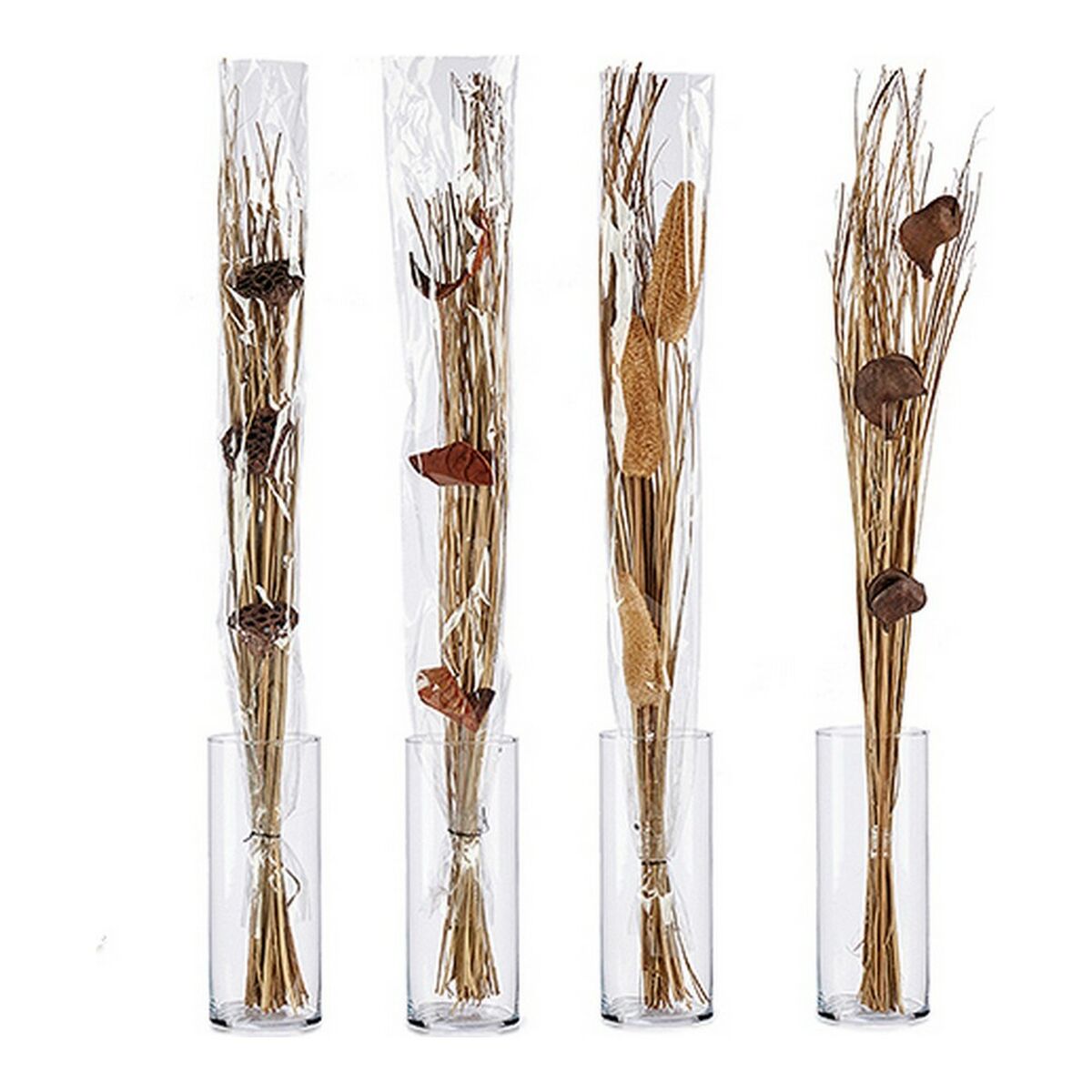 Buketter Gift Decor Naturell Trä Naturliga fibrer 12 x 96 x 10 cm