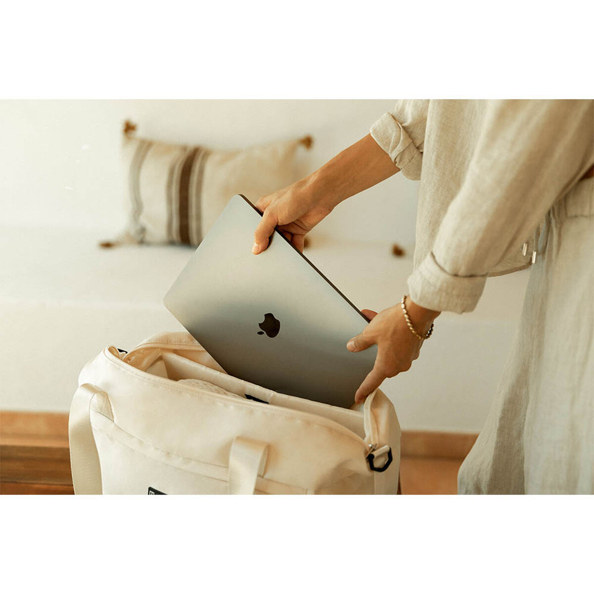 Sportväska Numada Beige 35 L - 6