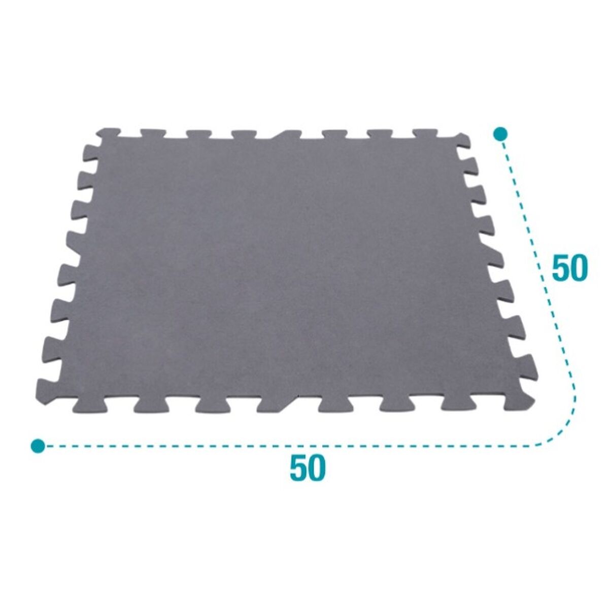 Skyddspresenning Intex Grå 100 x 0,5 x 200 cm (12 antal) - 4
