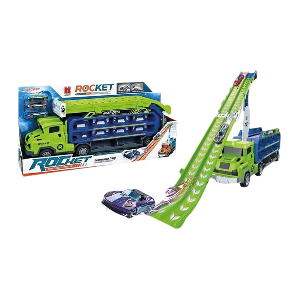 Lastbil och småbilar 50 cm - 2