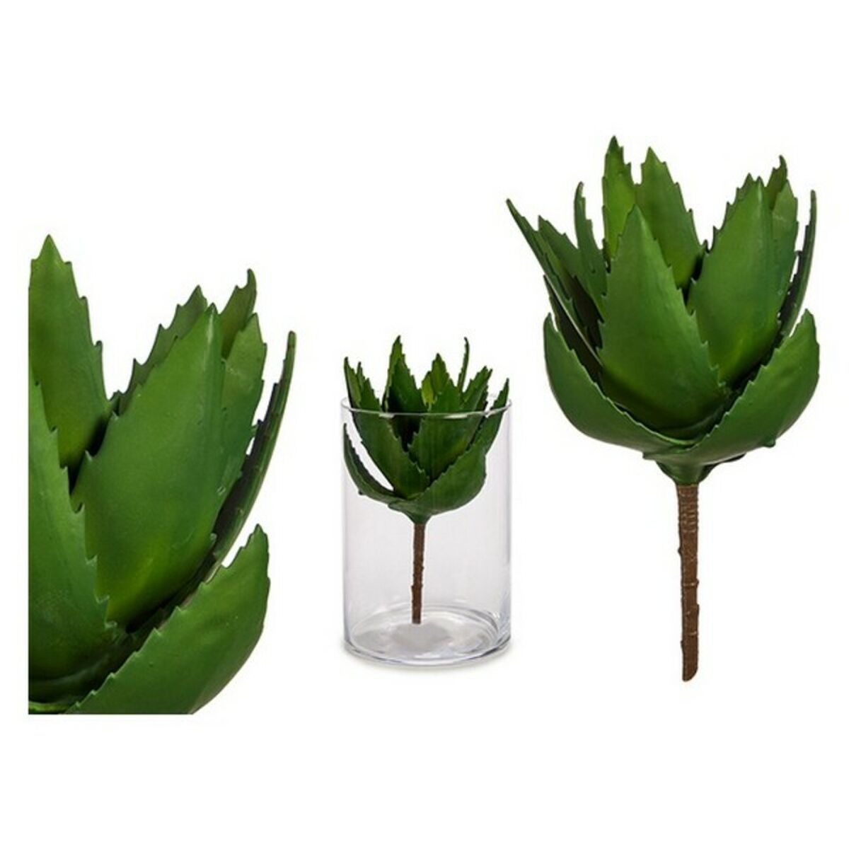 Dekorativ växt Ibergarden Plast 13 x 24,5 x 14 cm