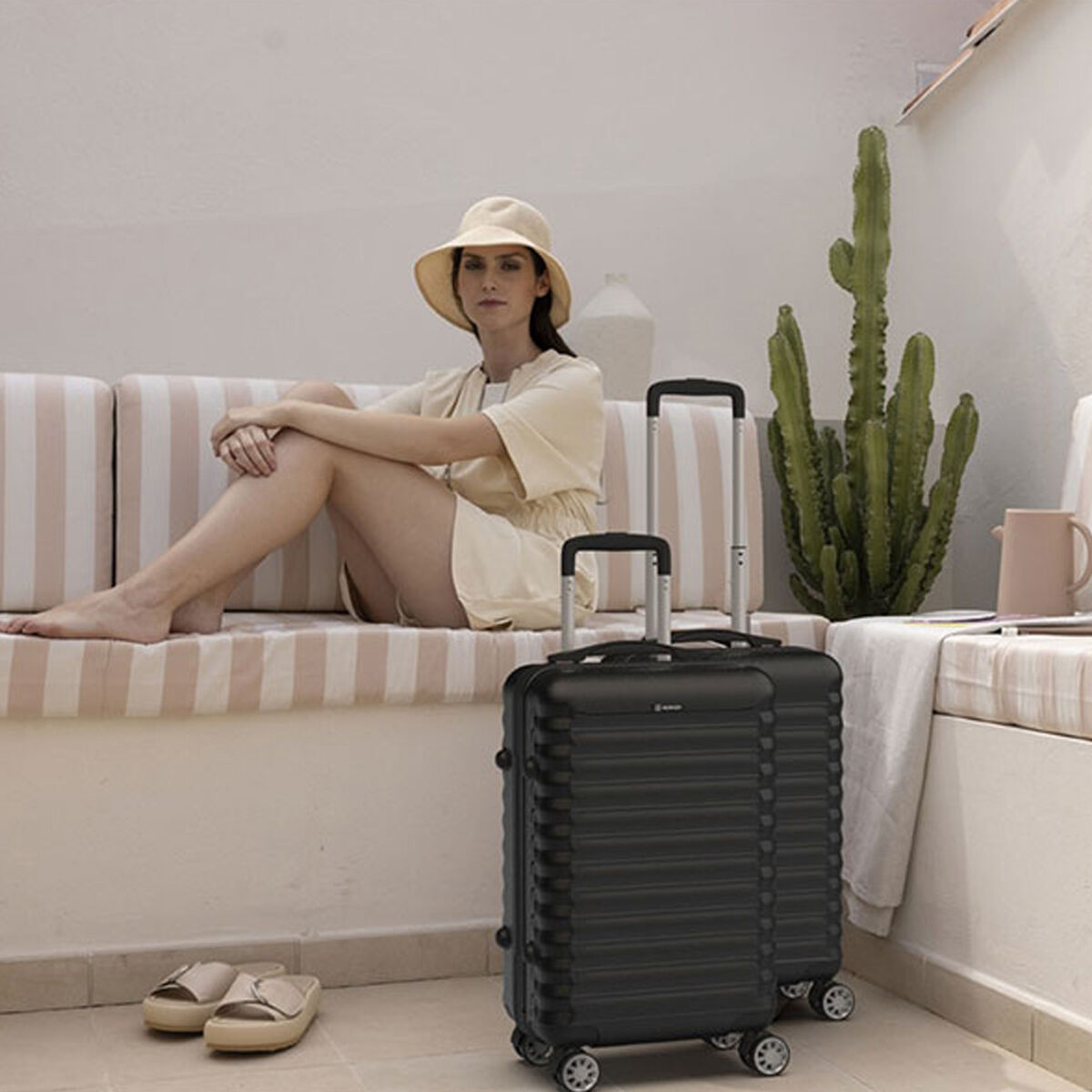 Kabinväska Numada Svart 30 L 55 x 36 x 19 cm - 2