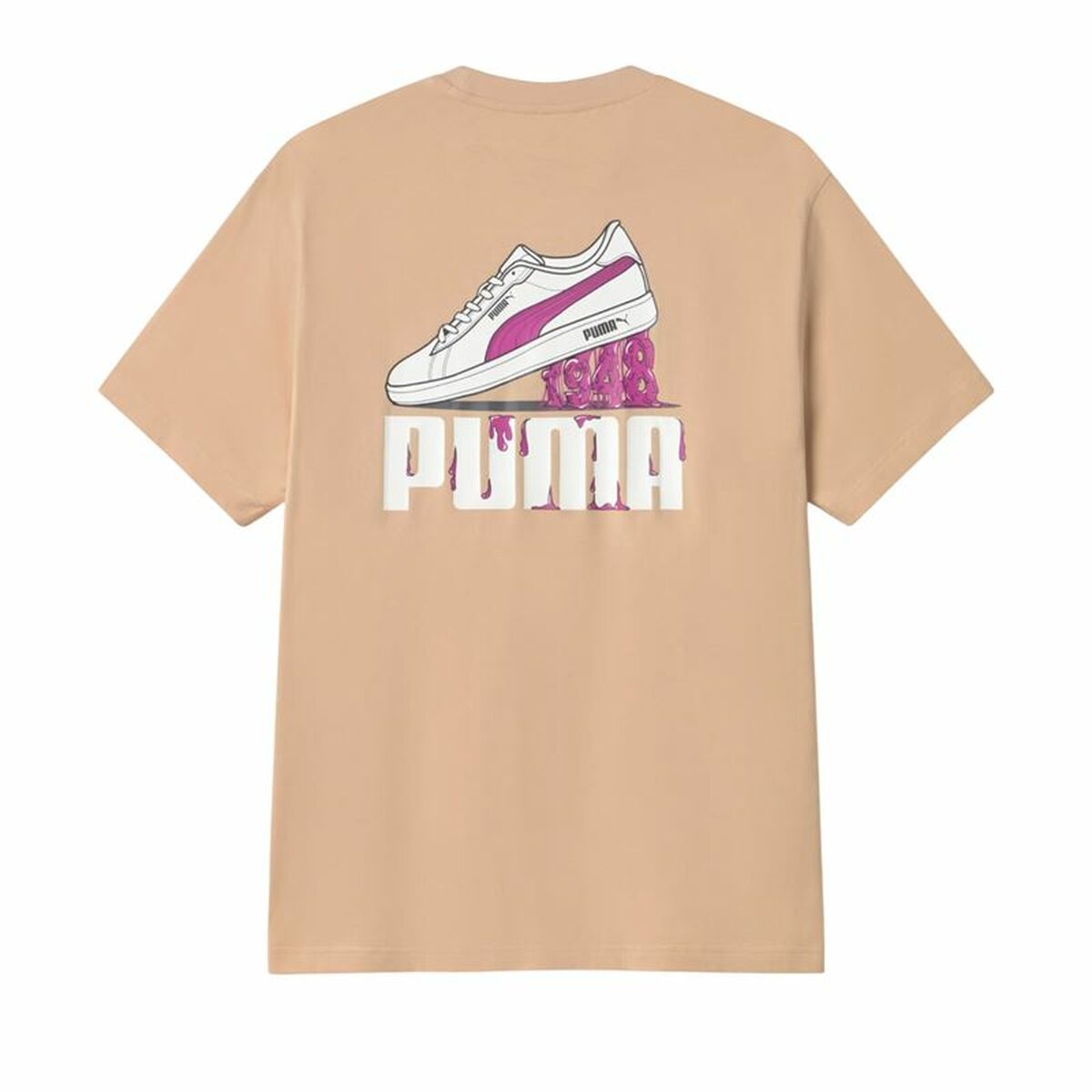 T-shirt med kortärm Herr Puma Sneaker Graphic