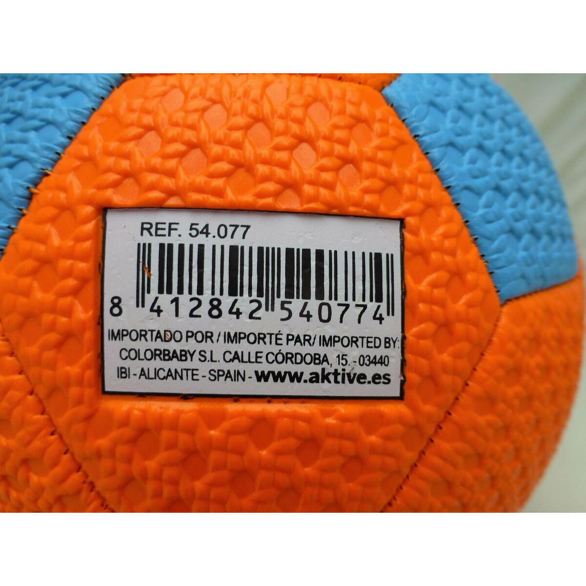 Strandboll Aktive Neon 5 PVC Gummi (12 antal) - 6