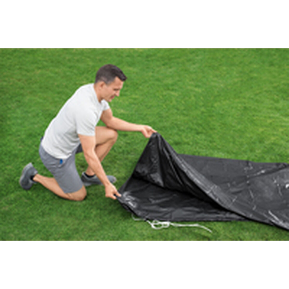 Bestway Pool Cover PVC D427 cm Trädgård 58248 - 13