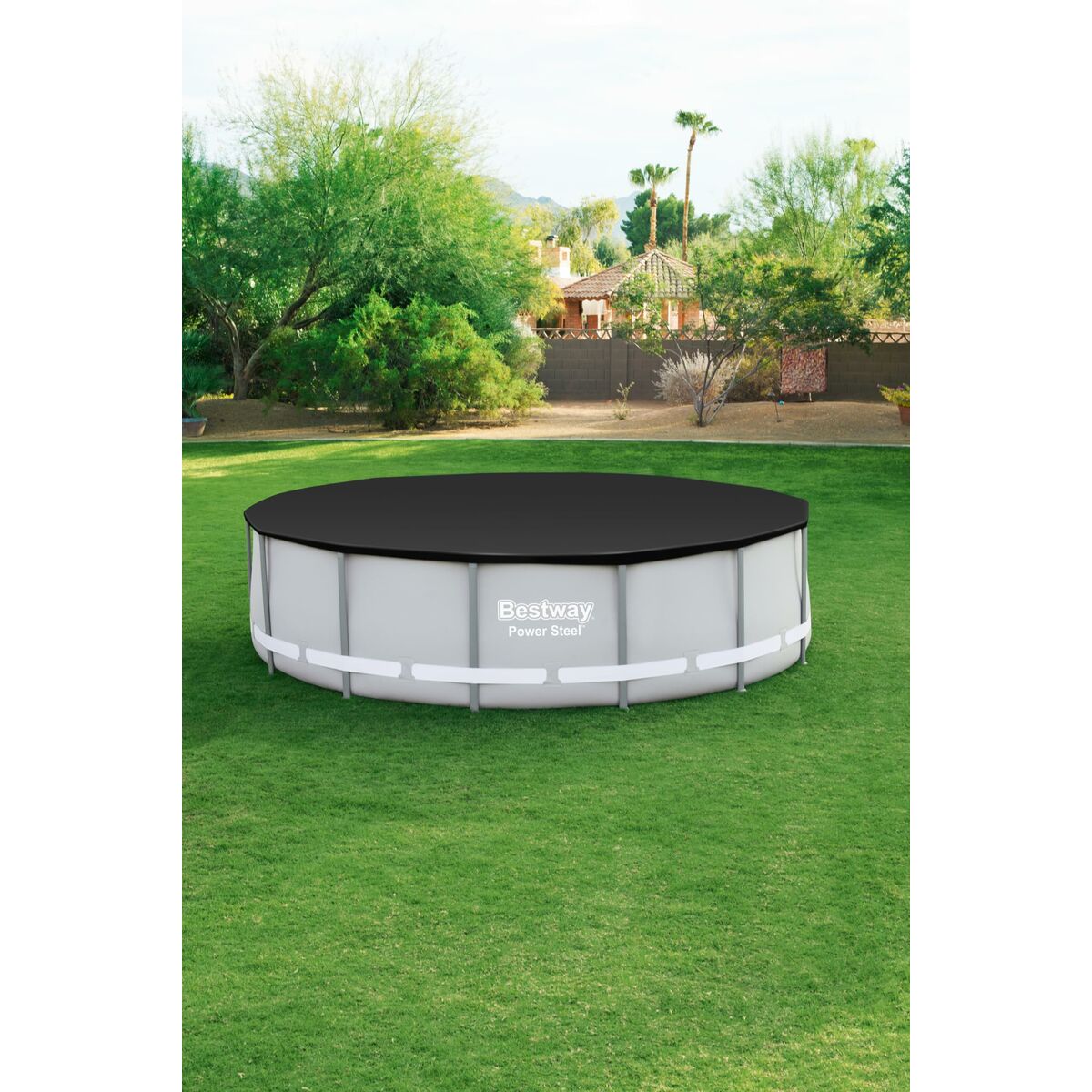 Bestway Pool Cover PVC D427 cm Trädgård 58248 - 4