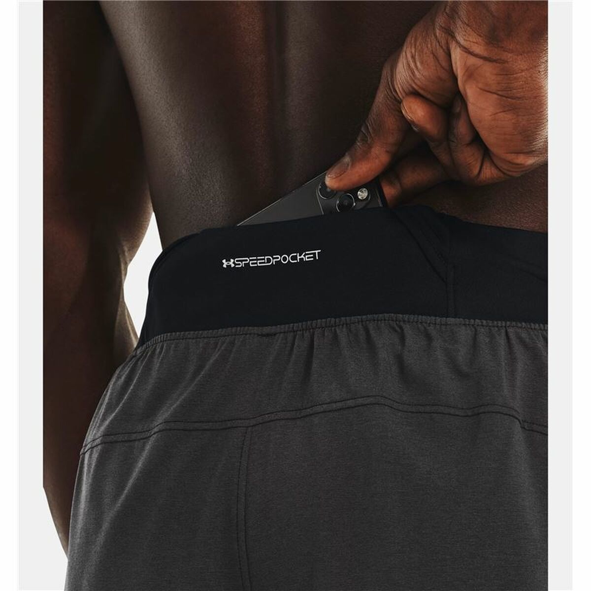 Sportshorts för män Under Armour Fleece Jogger Svart - 5