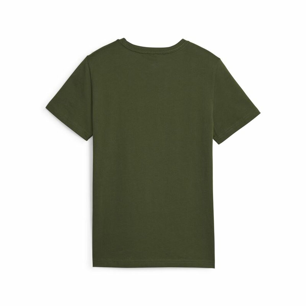 Barn T-shirt med kortärm Puma Ess+ 2 Col Logo Mörkgrön - 2