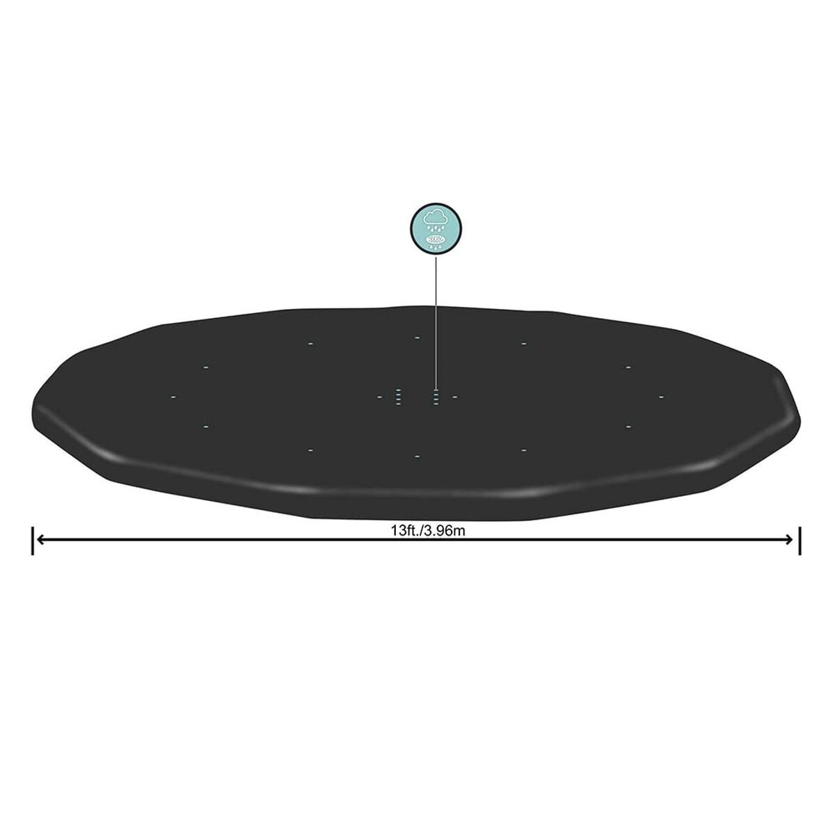 Bestway PVC Poolöverdrag D401 cm Trädgård 58292 - 6