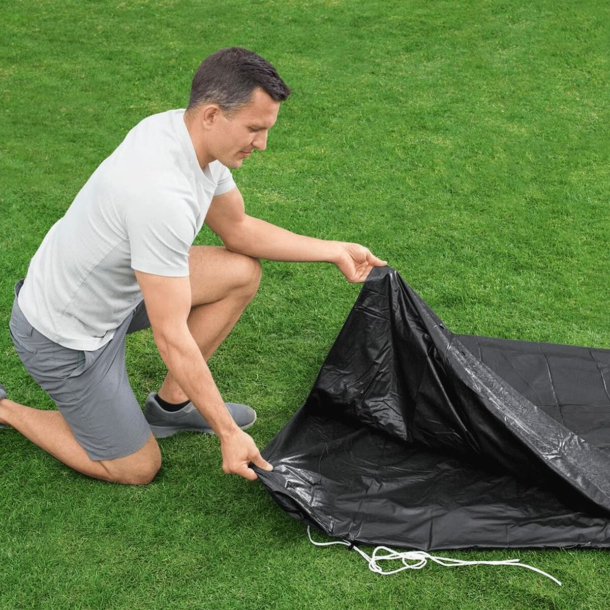 Bestway PVC Poolöverdrag D401 cm Trädgård 58292 - 8