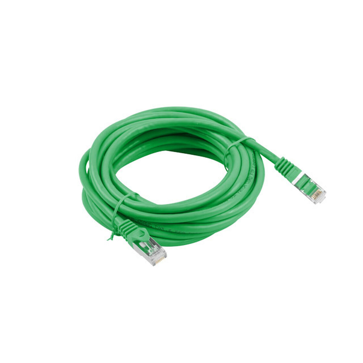 Nätkabel UTP Styv Kategori 6 Lanberg PCF6-10CC-1000-G Grön 10 m - 2