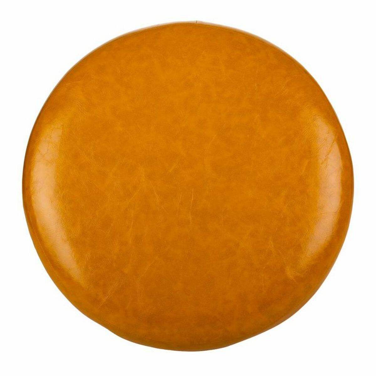 Sittpall Alexandra House Living Gul Polyuretan Trä MDF 40 x 29 x 40 cm - 5