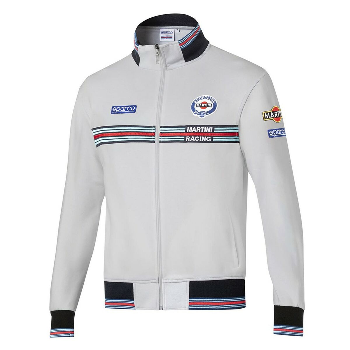 Tröja med huva Sparco MARTINI-R Grå