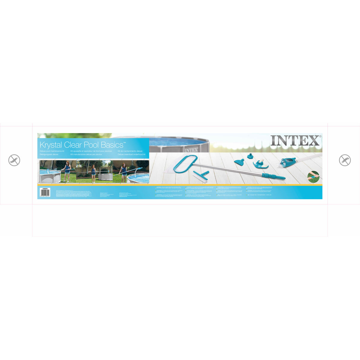 Simbassäng underhållskit Intex (3 antal) - 5