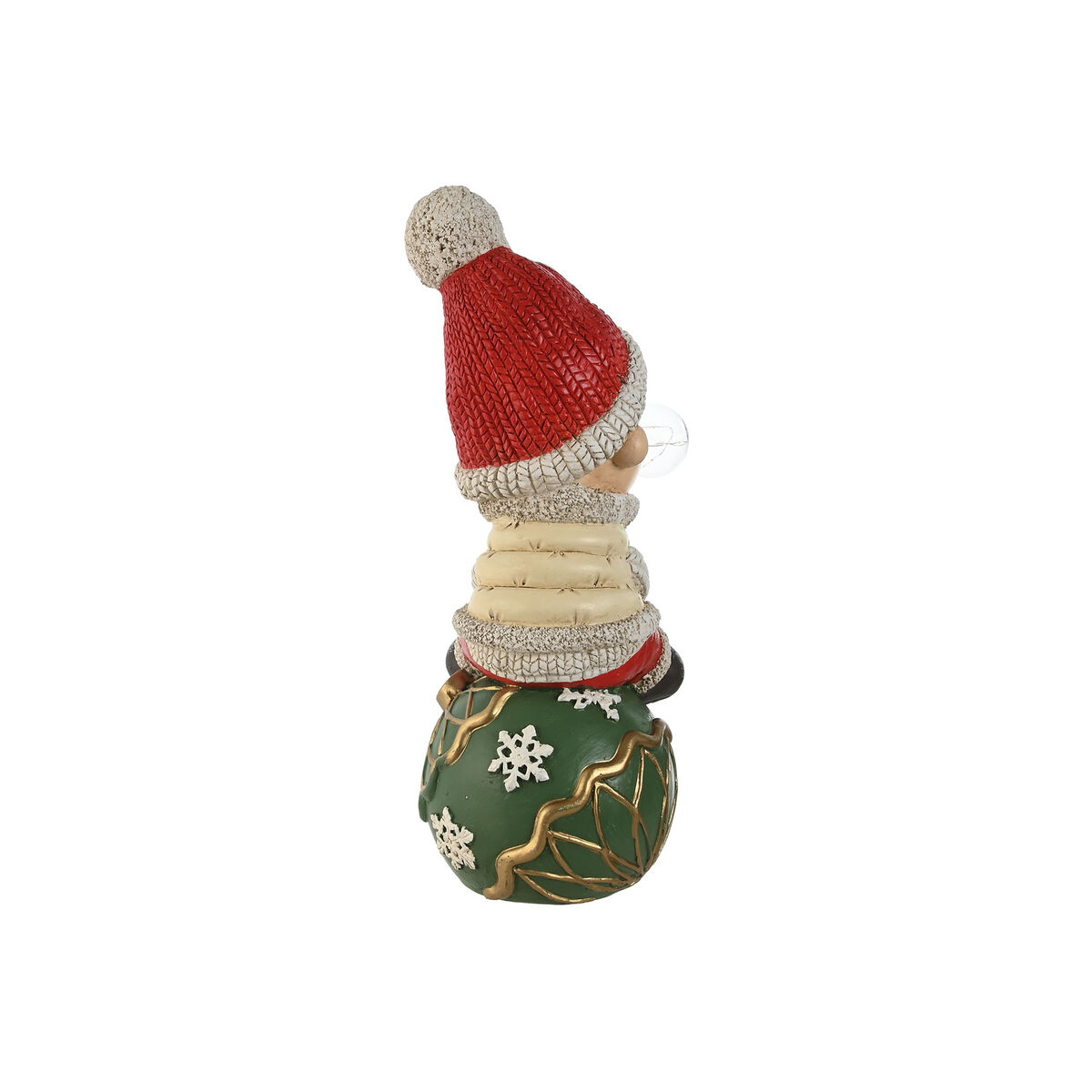 Julgranskula Home ESPRIT Vit Röd Grön 20,5 x 23 x 51 cm (2 antal) - 3