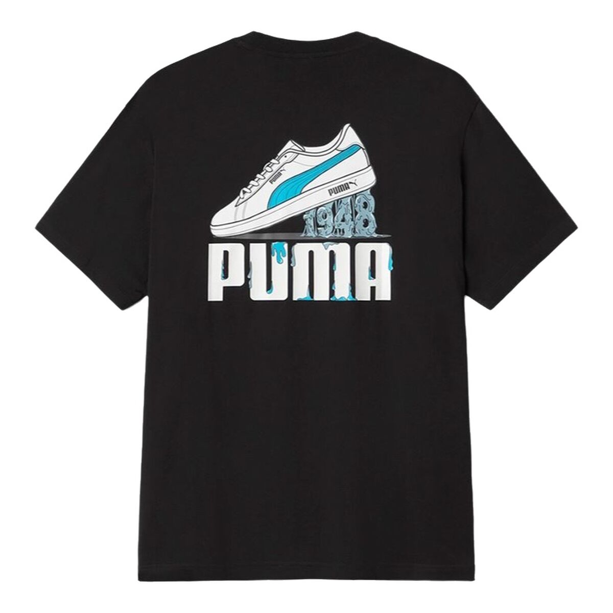 T-shirt med kortärm Herr Puma Sneaker Graphic