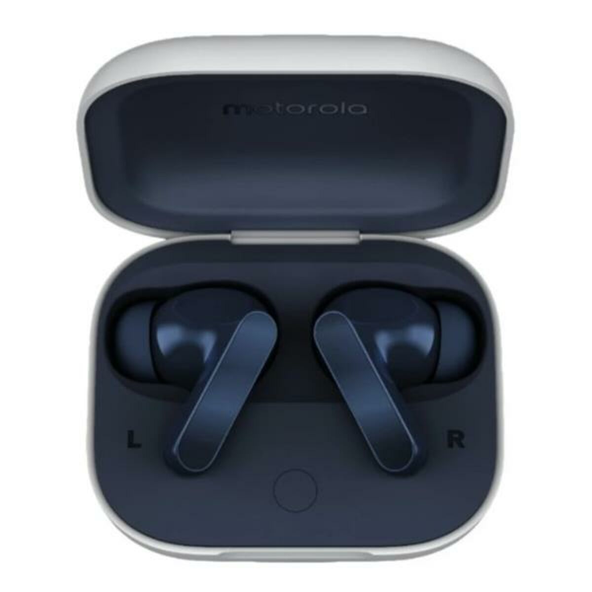 Ear Bluetooth hörlurar Motorola Buds Blå Marinblå