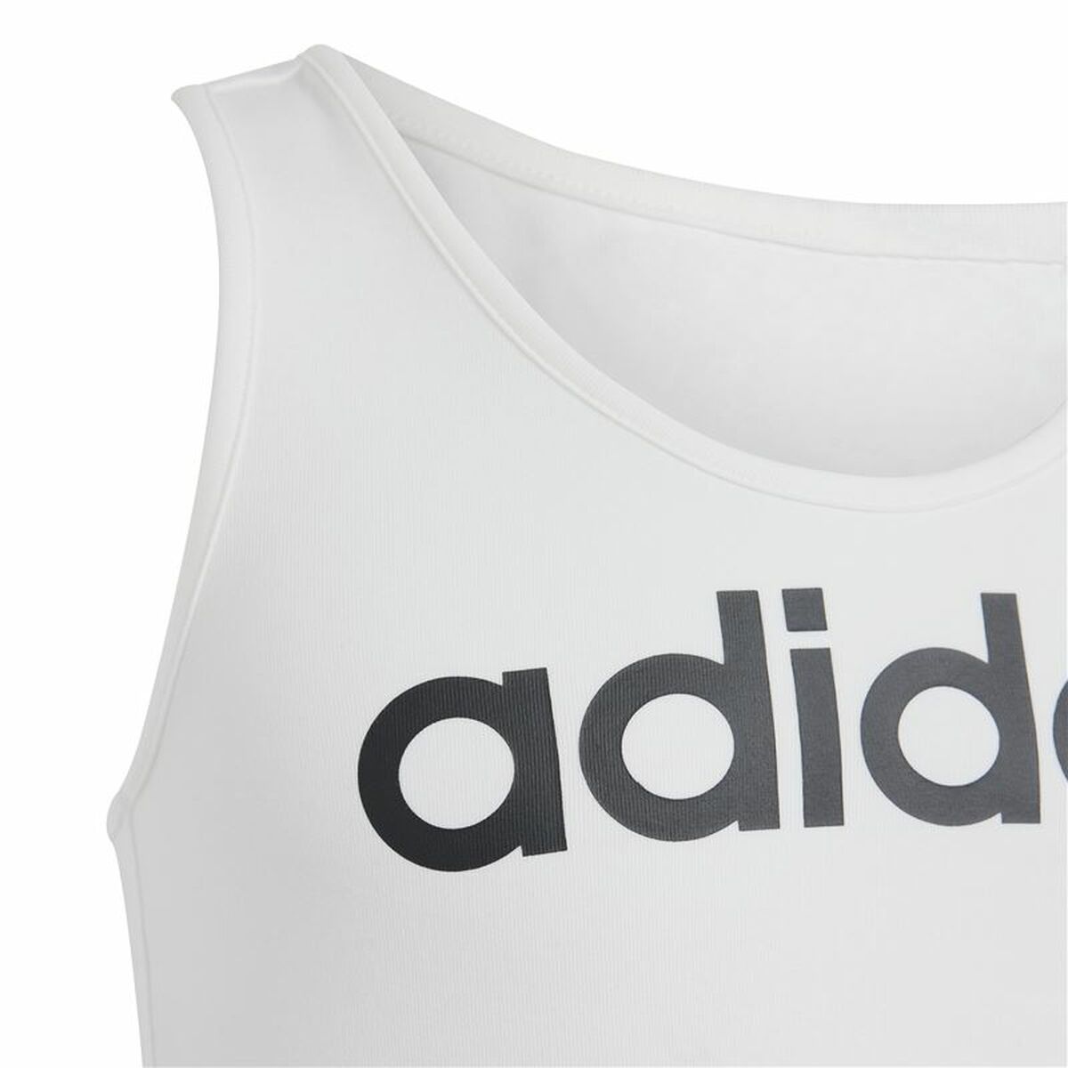 Tanktop, Barn Adidas Linear Vit - 3