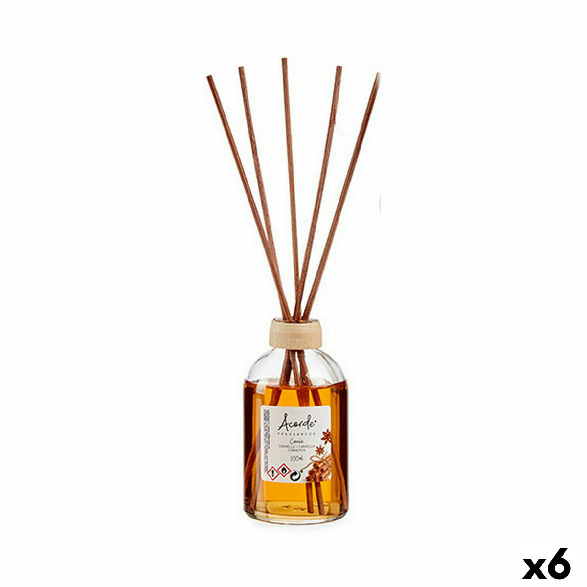 Parfympinnar Acorde Kanel 100 ml (6 antal) - 3