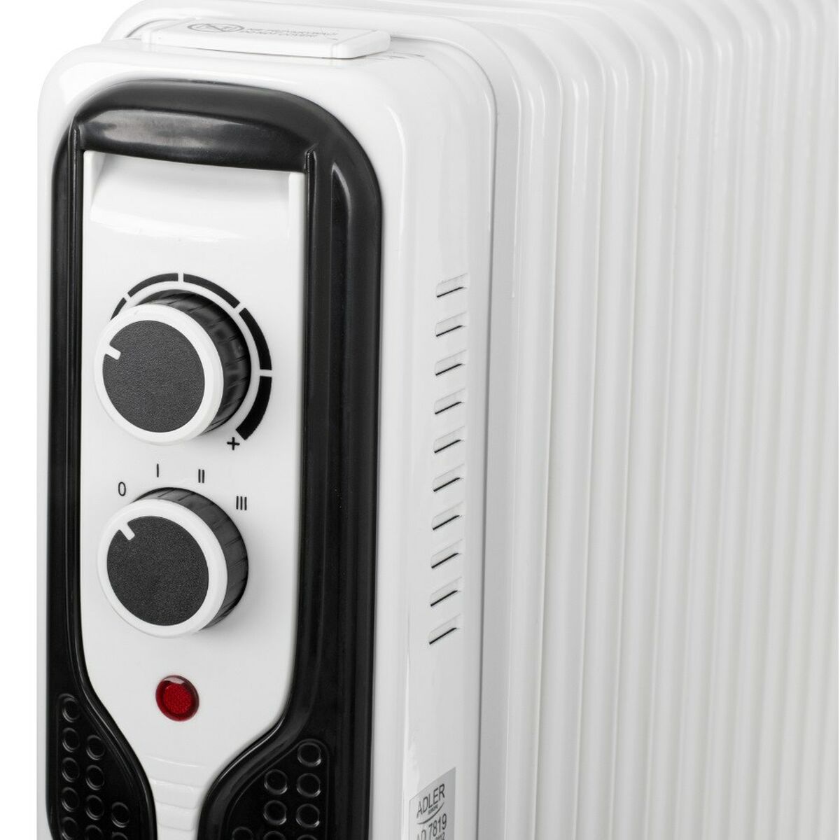 Oljeelement Adler AD 7819 Vit 2500 W - 4