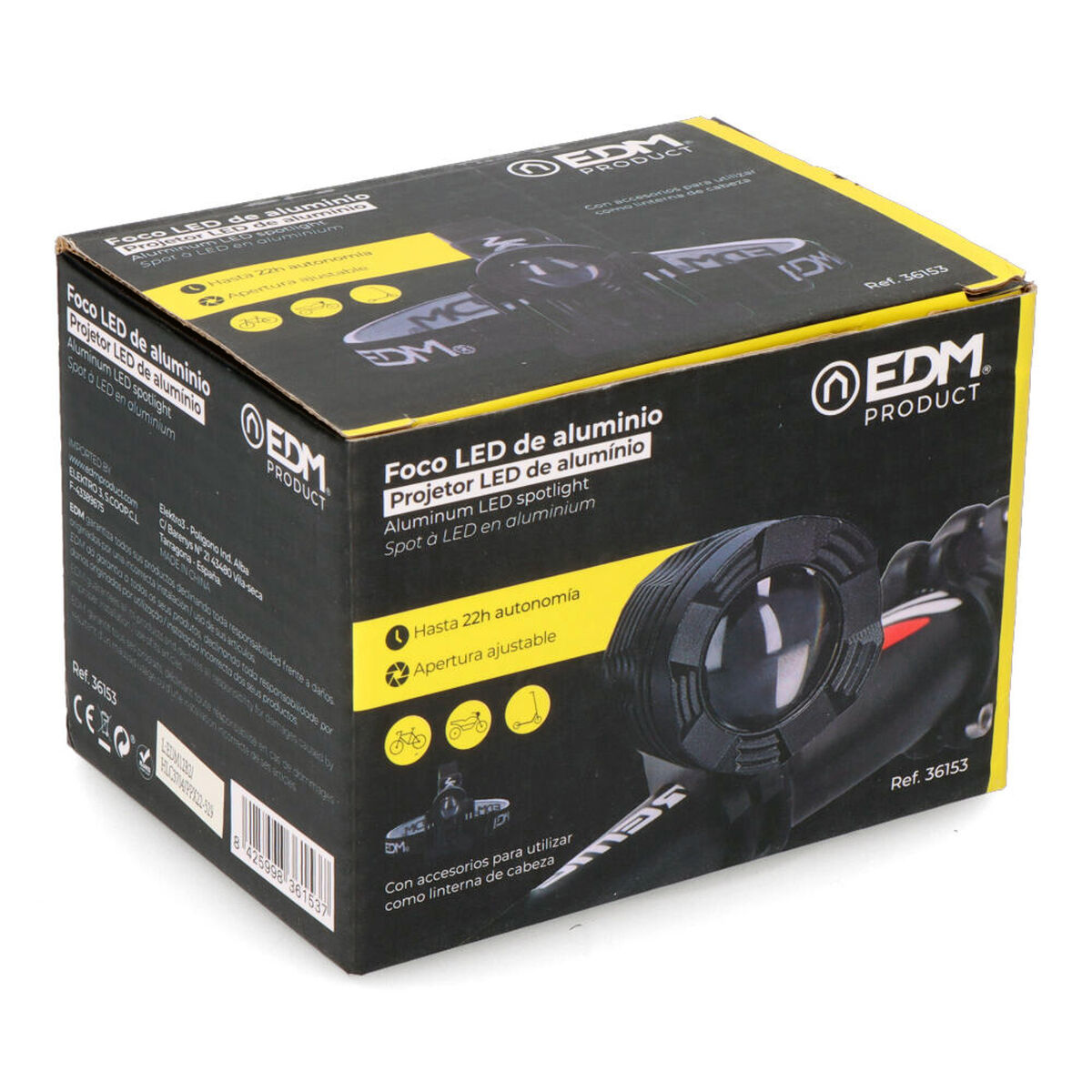 LED-lampa för cykel EDM 36153 - 10