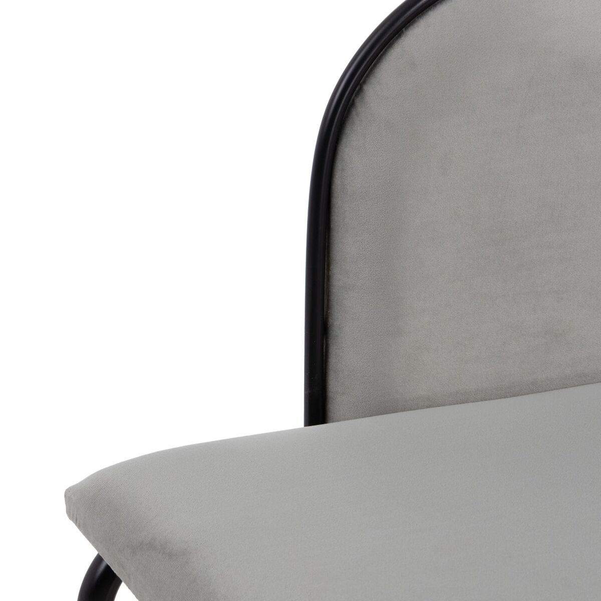 Sittpall 110 x 40 x 68 cm Syntetmaterial Grå Metall - 7