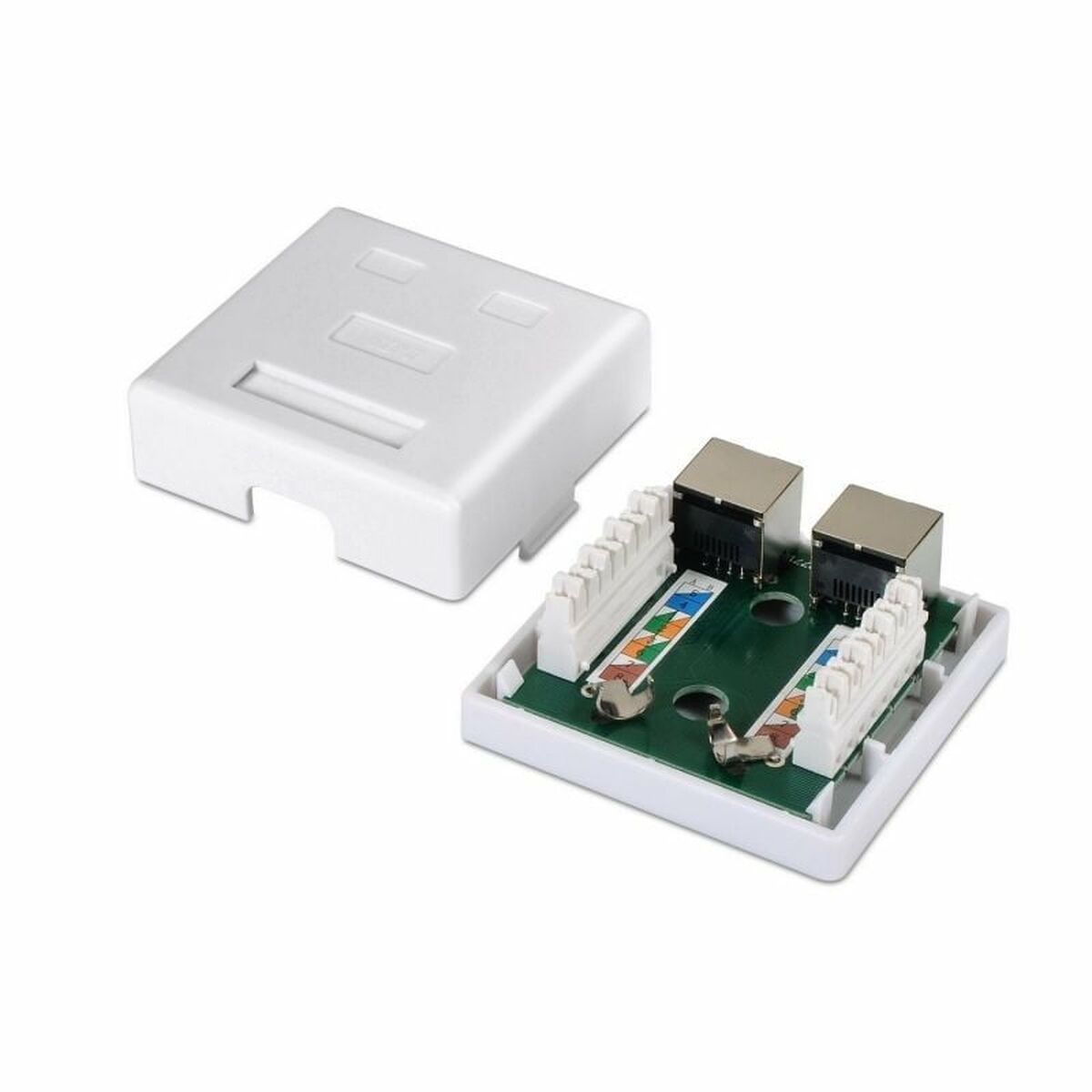 Nätverksdosa Aisens A139-0304 Vit - 3