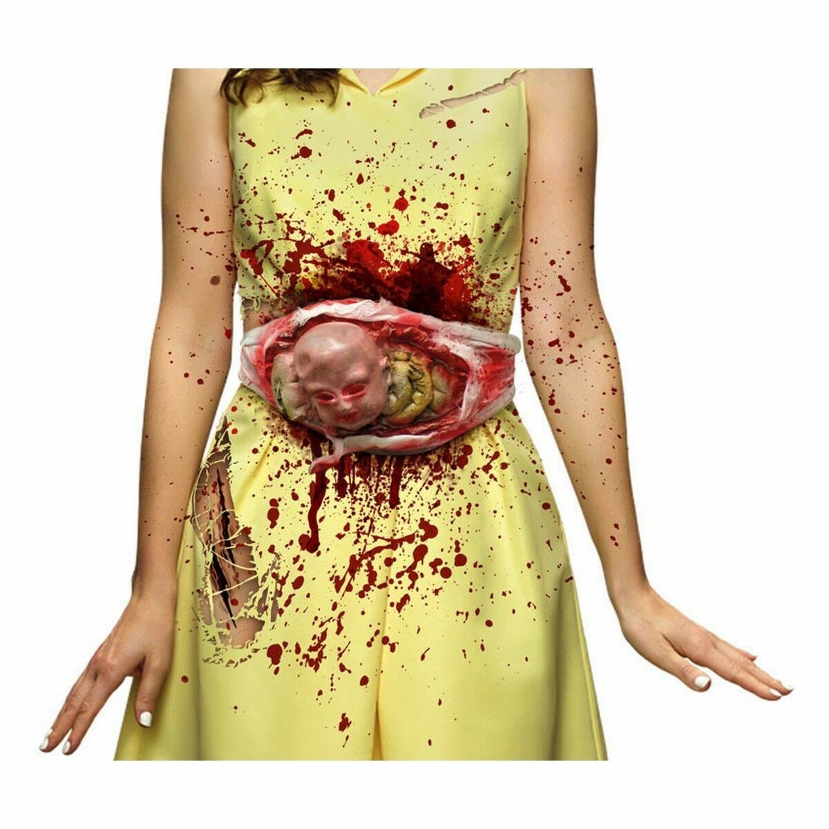 Halloweendekorationer Blodig