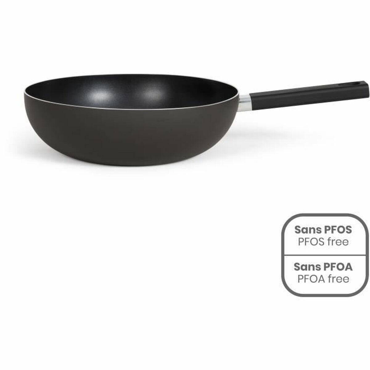 Wokpanna Livoo Svart Aluminium Ø 32 cm - 2