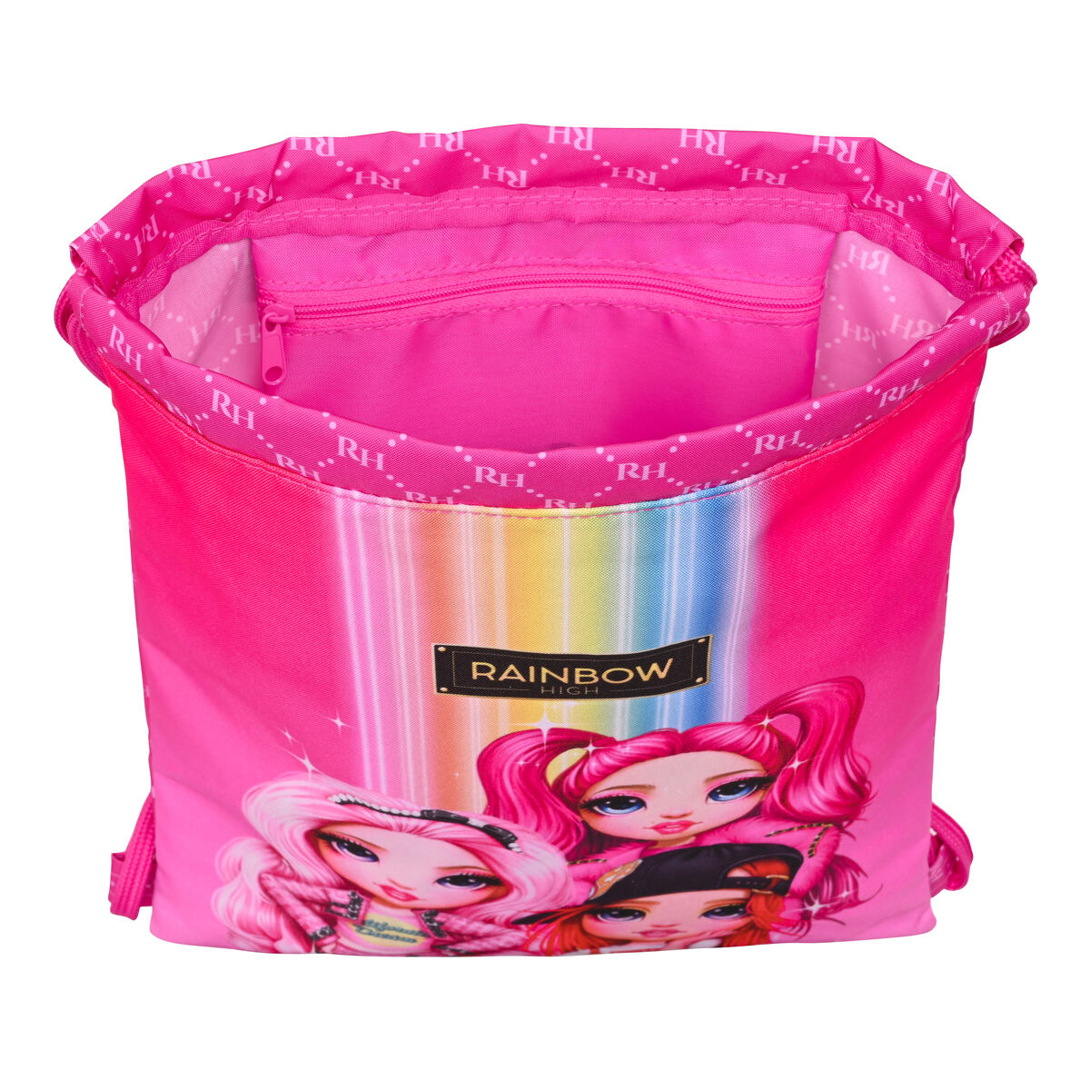 Skopåse med remmar Rainbow High Fuchsia 26 x 34 x 1 cm - 3