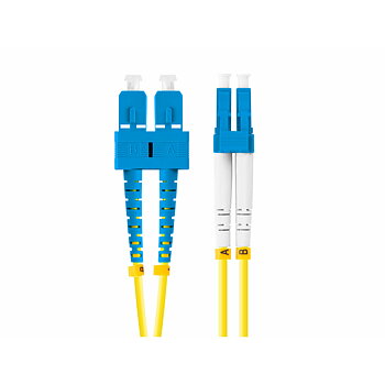 Slang Lanberg G657A1 Gul Duplex 2 m