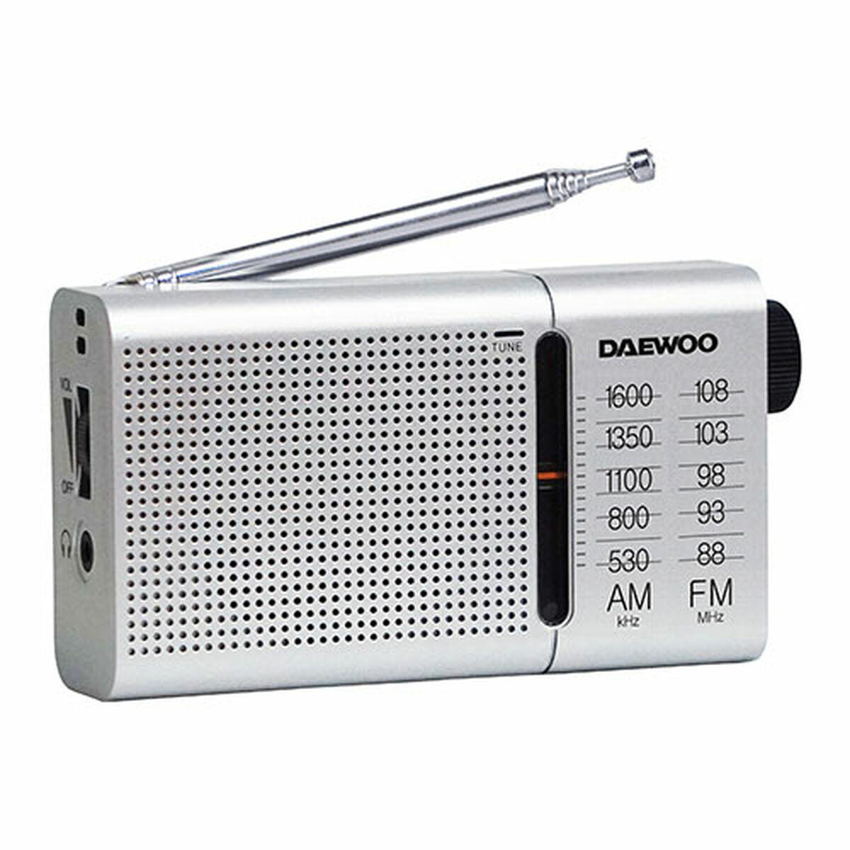 Transistorradio Daewoo Svart AM/FM